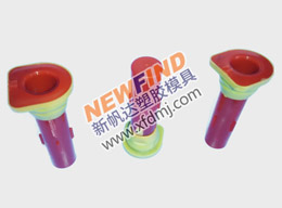 雙色啤酒桶排氣出酒閥門(mén)模具