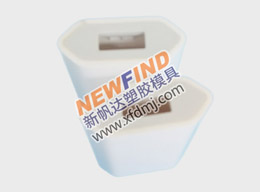 雙色iphone充電器外殼模具