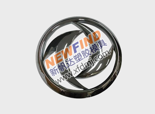 精密汽車標志塑膠銘牌模具電鍍光烙